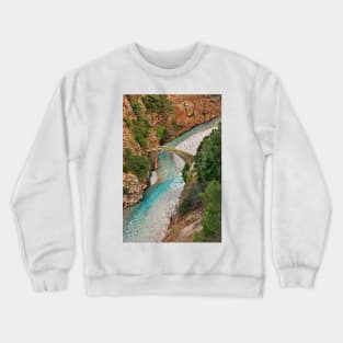 The stone arched bridge of Petroto Crewneck Sweatshirt